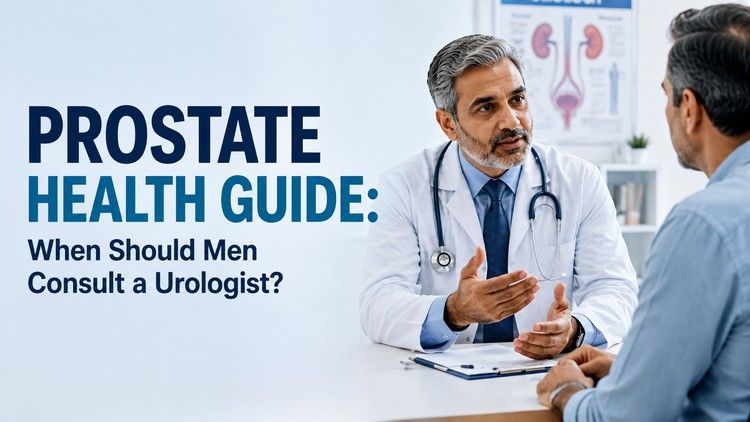 Prostate Health Guide: When Should Men Consult a Urologist? 