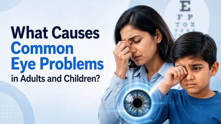 What Causes Common Eye Problems in Adults and Children?